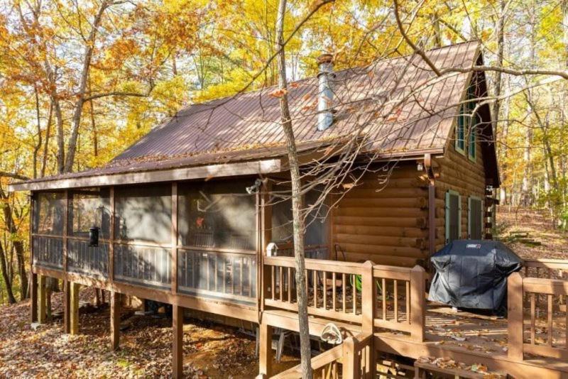 Mountain Time Cabin, Hot Tub, Fire Pit, Fireplace Villa Blue Ridge Luaran gambar