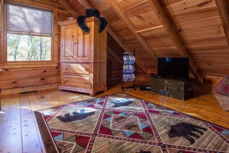 Mountain Time Cabin, Hot Tub, Fire Pit, Fireplace Villa Blue Ridge Luaran gambar
